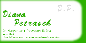 diana petrasch business card